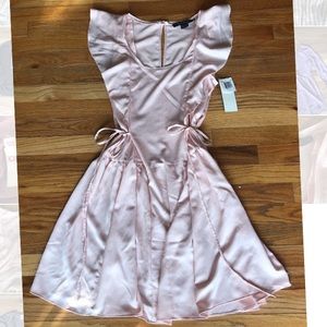 French Connection light pink dress